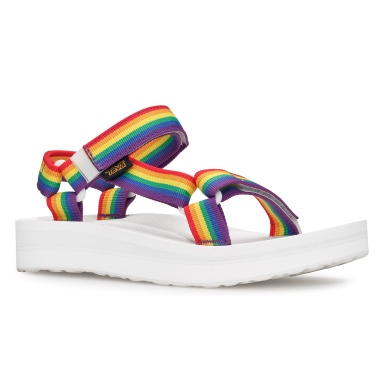 Teva Sandale Midform Universal Pride Regenbogen bunt Damen